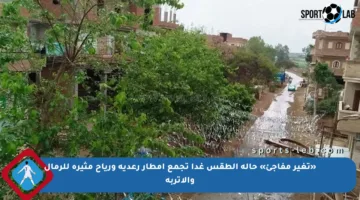 «تغير مفاجئ» حالة الطقس غدا تجمع أمطار رعدية ورياح مثيرة للرمال والأتربة